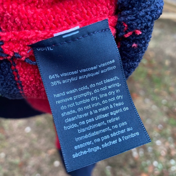 Tommy Hilfiger Global Chenille V-Neck Sweater Size M NWT - Picture 7 of 7